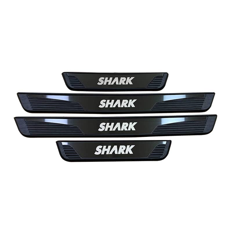 BYD SHARK Door Sill Protectors - Decorative Bright Strips 4Pcs/SET - image 1
